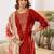 Women Floral Embroidered Regular Thread Work Kurta with Trousers & With Dupatta