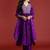 Ethnic Motifs Embroidered Thread Work A-Line Kurta With Trouser And Dupatta