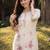 Women Floral Embroidered Regular Thread Work Kurta with Trousers & With Dupatta