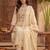 Women Floral Embroidered Regular Thread Work Kurta with Trousers & With Dupatta
