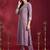 Women Ethnic Motifs Embroidered Regular Thread Work Kurta with Trousers
