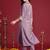 Women Ethnic Motifs Embroidered Regular Thread Work Kurta with Trousers