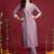 Women Ethnic Motifs Embroidered Regular Thread Work Kurta with Trousers