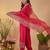 Women Embroidered Regular Thread Work Kurta with Trousers & With Dupatta