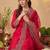 Women Embroidered Regular Thread Work Kurta with Trousers & With Dupatta