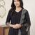 Women Ethnic Motifs Embroidered Pleated Thread Work Kurta with Trousers & With Dupatta