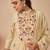Women Floral Embroidered Tiered Thread Work Kurta With Trousers & Dupatta