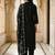 Embroidered Thread Work Pure Cotton Kurta with Trousers & With Dupatta