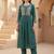 Women Floral Embroidered Regular Thread Work Kurta with Trousers