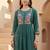 Women Floral Embroidered Regular Thread Work Kurta with Trousers
