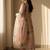 Floral Printed V-Neck Empire Pure Cotton A-Line Kurta With Trousers & Dupatta
