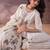 Floral Embroidered Thread Work Straight Kurta With Trousers & Dupatta