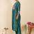 Women Floral Embroidered Panelled Thread Work Kurta with Trousers