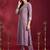 Women Ethnic Motifs Embroidered Regular Thread Work Kurta with Trousers