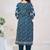 Women Floral Printed Regular Sequinned Pure Cotton Kurta with Trousers & With Dupatta