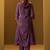 Women Ethnic Motifs Printed Regular Thread Work Kurta with Trousers