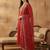 Women Ethnic Motifs Embroidered Regular Liva Kurta with Trousers & With Dupatta