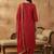 Women Ethnic Motifs Embroidered Regular Liva Kurta with Trousers & With Dupatta