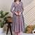 Women Floral Printed Empire Pure Cotton Kurta with Trousers & With Dupatta