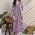 Women Floral Printed Empire Pure Cotton Kurta with Trousers & With Dupatta