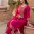 Women Ethnic Motifs Embroidered Regular Kurta with Trousers & With Dupatta