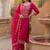 Women Ethnic Motifs Embroidered Regular Kurta with Trousers & With Dupatta