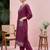 Women Ethnic Motifs Embroidered Regular Thread Work Pure Cotton Kurta with Trousers