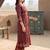 Women Ethnic Motifs Printed Regular Pure Cotton Kurta with Trousers & With Dupatta
