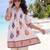 Women Floral Printed Regular Pure Cotton Kurti with Trousers
