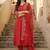 Women Ethnic Motifs Regular Thread Work Kurta with Trousers & With Dupatta