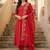 Women Ethnic Motifs Regular Thread Work Kurta with Trousers & With Dupatta