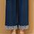Women Ethnic Motifs Embroidered Regular Thread Work Linen Kurta with Palazzos