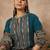 Women Printed Regular Mirror Work Pure Cotton Kurta with Trousers