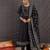 Women Ethnic Motifs Printed Regular Sequinned Pure Cotton Kurta with Trousers & With Dupatta