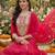 Women Ethnic Motifs Embroidered Regular Kurta with Trousers & With Dupatta