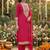 Women Ethnic Motifs Embroidered Regular Kurta with Trousers & With Dupatta