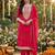 Women Ethnic Motifs Embroidered Regular Kurta with Trousers & With Dupatta