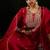 Women Ethnic Motifs Embroidered Regular Thread Work Liva Kurta with Trousers & With Dupatta