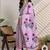 Women Floral Printed Empire Gotta Patti Pure Cotton Kurta with Trousers & With Dupatta
