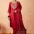 Women Ethnic Motifs Embroidered Regular Sequinned Liva Kurta with Trousers & With Dupatta