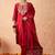Women Ethnic Motifs Embroidered Regular Sequinned Liva Kurta with Trousers & With Dupatta