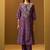 Women Ethnic Motifs Embroidered Kurta with Trousers