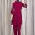 Women Ethnic Motifs Embroidered Thread Work Kurta With Trousers Kurta Sets