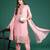 Floral Embroidered Regular Sequinned Kurta with Trousers & Dupatta