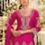 Women Ethnic Motifs Embroidered Regular Thread Work Kurta with Palazzos & With Dupatta