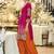 Women Ethnic Motifs Embroidered Regular Thread Work Kurta with Palazzos & With Dupatta
