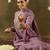 Floral Embroidered Embellished Straight Kurta with Trouser And Dupatta