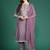 Ethnic Motifs Embroidered Kurta with Trousers & With Dupatta