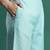 Floral Embroidered Empire Thread Work Kurta With Trousers & Dupatta