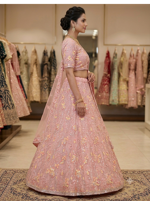 fancy party wear indian and pakistani lehanga  2